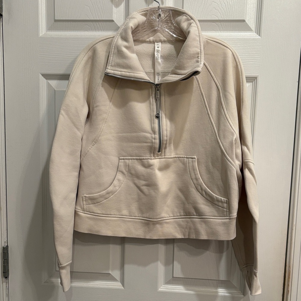 Lululemon Scuba Funnel Neck Half Zip size M/L